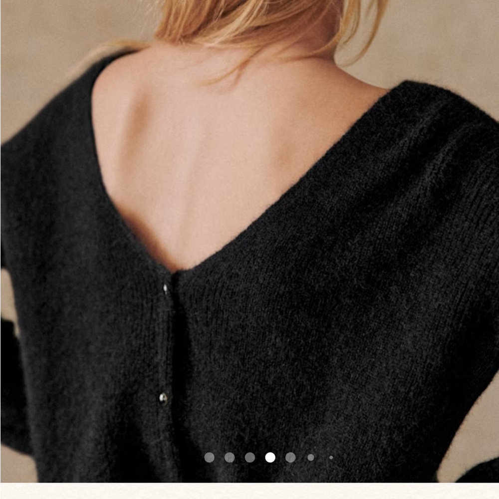 Sezane Barry Cardigan black - Picture 8 of 8